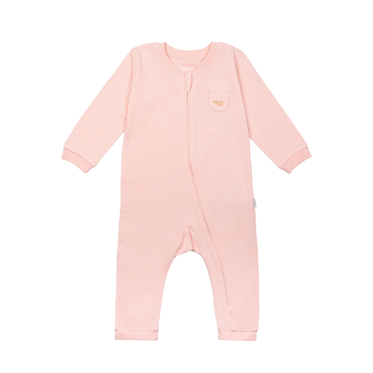 Organic Zipper Onesie thumbnail 2