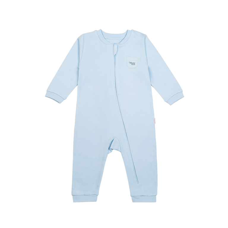 Organic Zipper Onesie