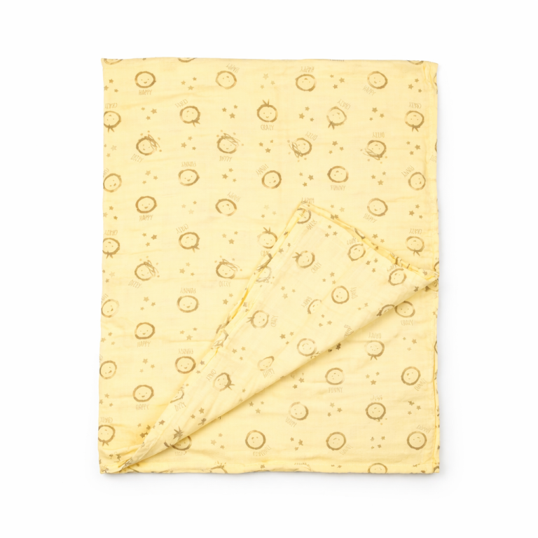Organic Crinkle Blanket thumbnail 2