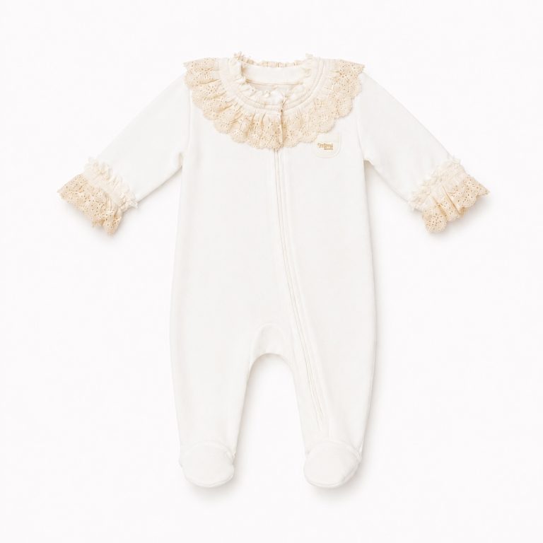 Lace Organic Romper