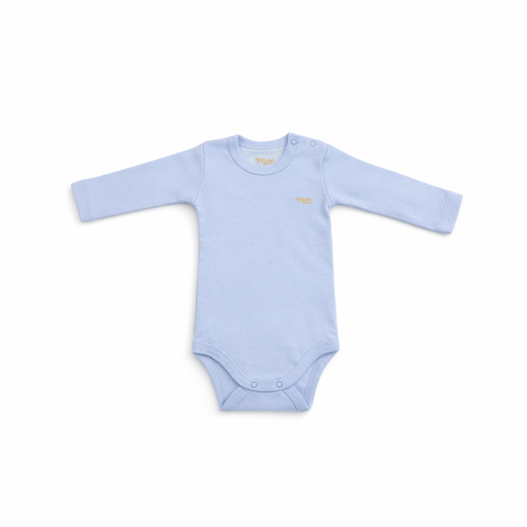 Three Organic Cotton Baby Bodysuits thumbnail 3