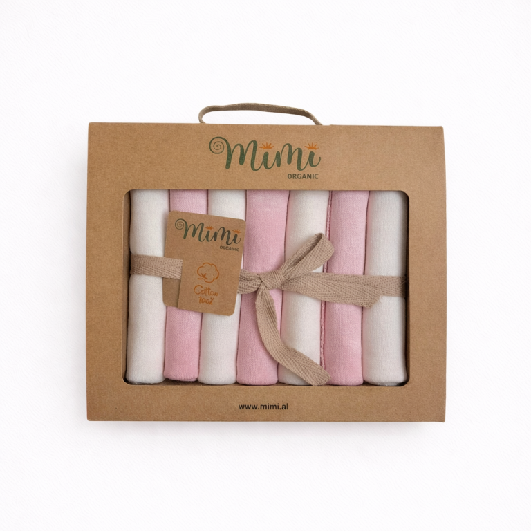 Seven Piece Baby Muslin Cloth Set thumbnail 3