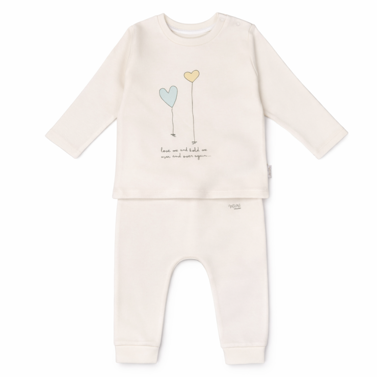 “Love Me” Organic Two Piece Set