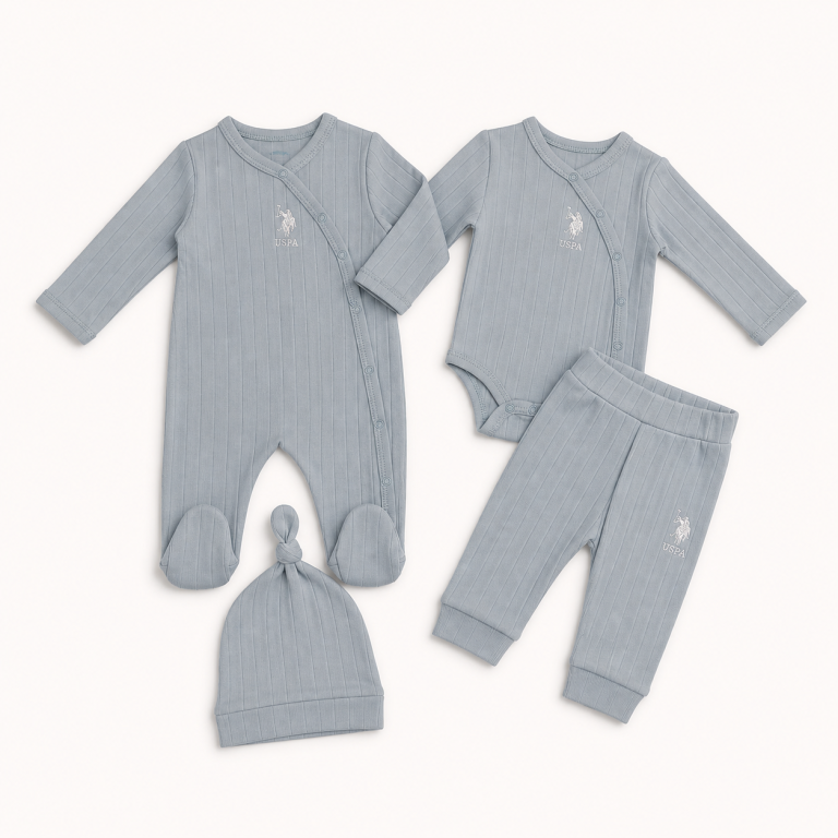Pistachio Four Piece Cotton Set