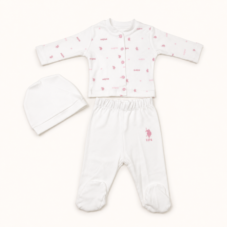 Orchid Three Piece Cotton Set