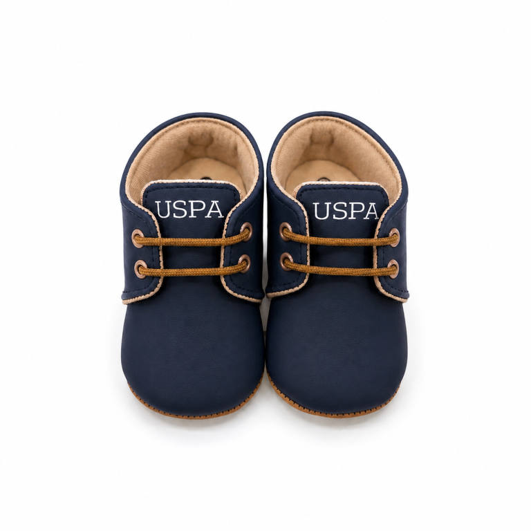Navy Blue Baby Shoes