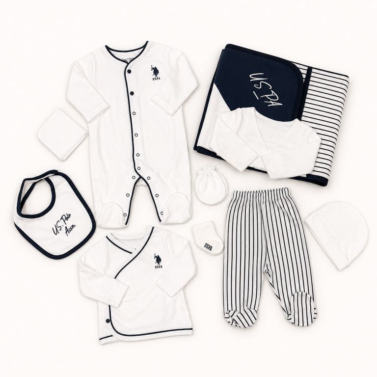 Navy Blue 10 Piece Newborn Set thumbnail 2
