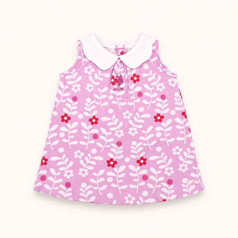 Pink Floral Dress